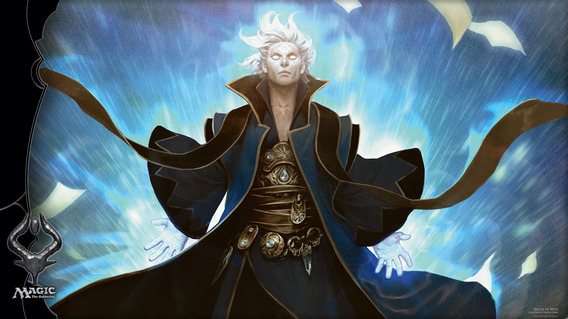 Battle of Wits card artwork from Magic: The Gathering